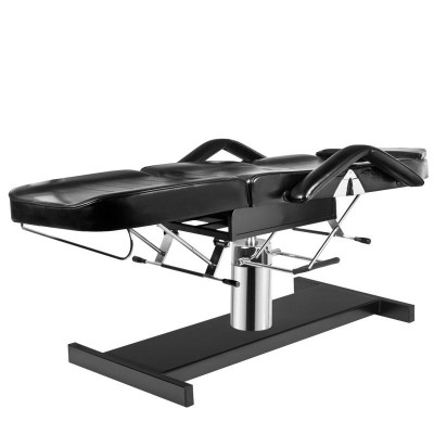 Black hydraulic beauty salon chair