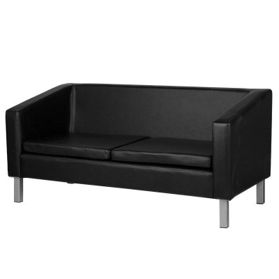 GABBIANO SOFA DO POCZEKALNI BM18003 CZARNA -Recepcje- 