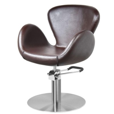 GABBIANO FOTEL FRYZJERSKI AMSTERDAM BRĄZOWY -Fotele fryzjerskie- 