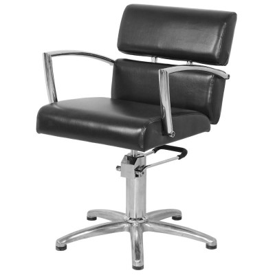 GABBIANO FOTEL FRYZJERSKI BRUKSELA CZARNY -Fotele fryzjerskie- 