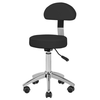 TABORET KOSMETYCZNY AM-304 CZARNY -Taborety kosmetyczne i hokery- 