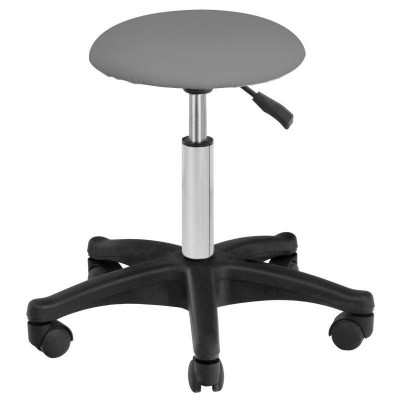 TABORET KOSMETYCZNY AM-312 SZARY -Taborety kosmetyczne i hokery- 