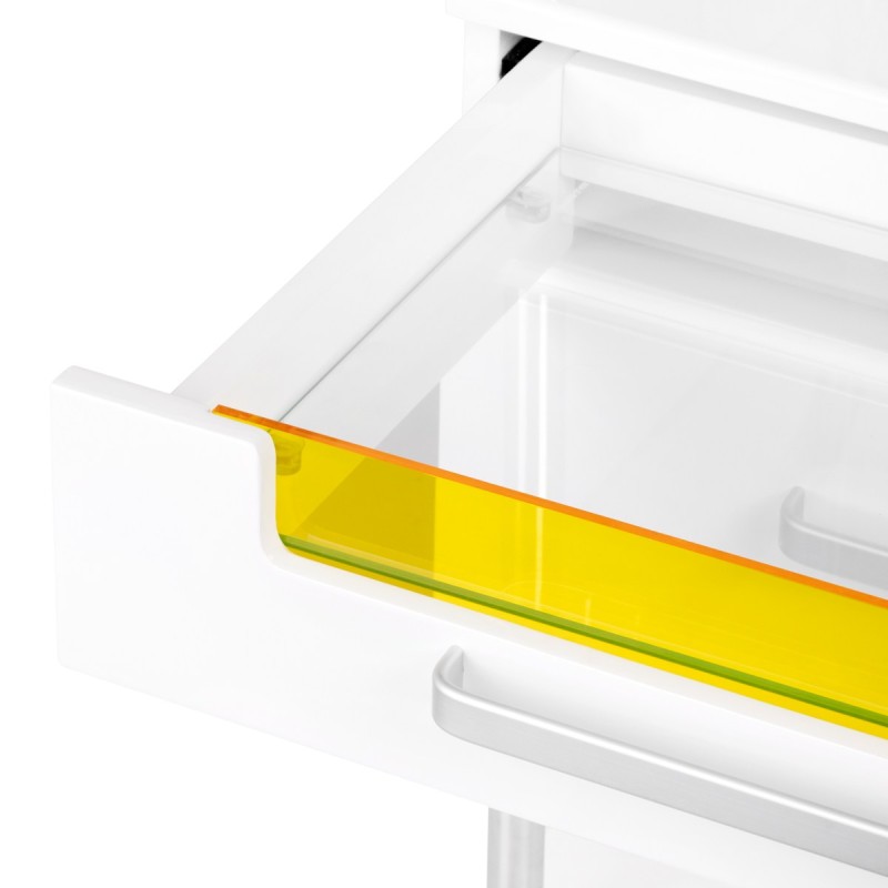 POMOCNIK PODOLOGICZNY 6052T BIAŁY -Stoliki kosmetyczne- 