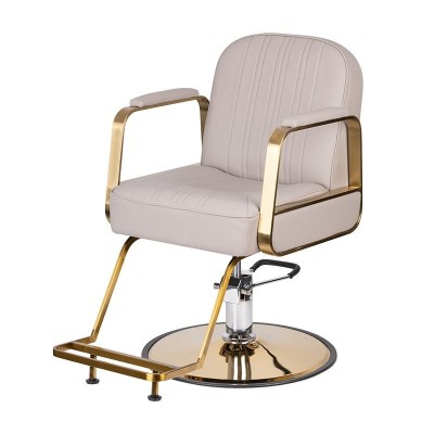 GABBIANO FOTEL FRYZJERSKI ACRI ZŁOTO - BEŻOWY -Fotele fryzjerskie- 