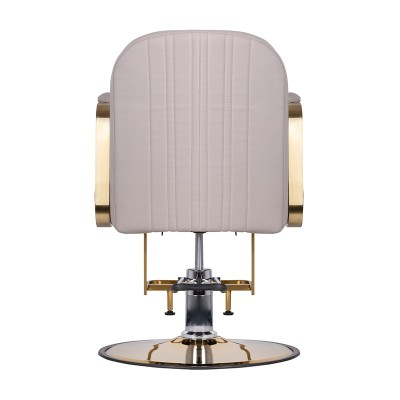 GABBIANO FOTEL FRYZJERSKI ACRI ZŁOTO - BEŻOWY -Fotele fryzjerskie- 