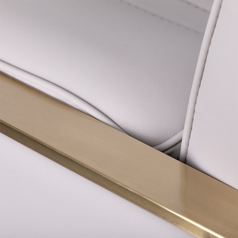 GABBIANO FOTEL FRYZJERSKI ACRI ZŁOTO - BEŻOWY -Fotele fryzjerskie- 