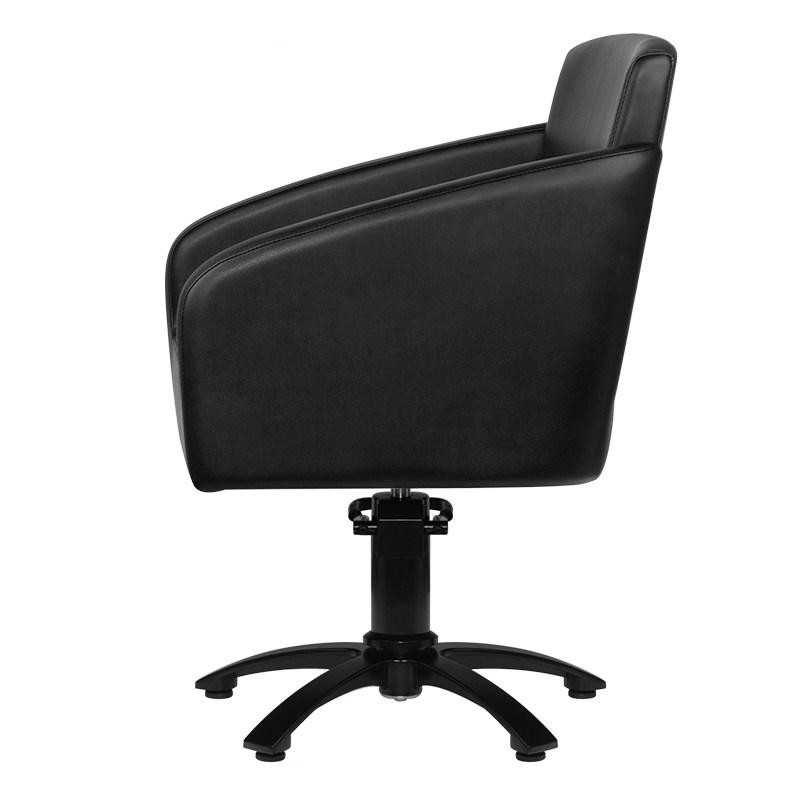 GABBIANO FOTEL FRYZJERSKI BERGEN CZARNY -Fotele fryzjerskie- 