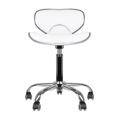 GABBIANO TABORET KOSMETYCZNY Q-4599 BIAŁY -Taborety kosmetyczne i hokery- 