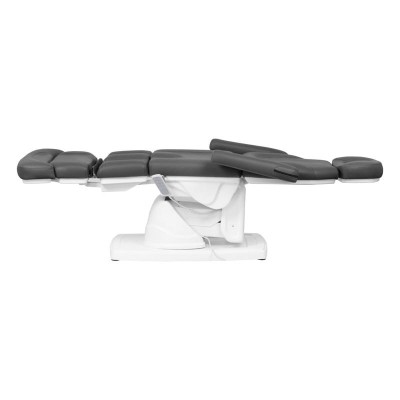 FOTEL KOSMETYCZNY PODOLOOGICZNY ELEKTR. KATE 4 SILN. SZARY -Fotele kosmetyczne- 