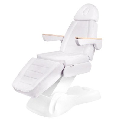 FOTEL KOSMETYCZNY ELEKTRYCZNY LUX 3 BIAŁY -Fotele kosmetyczne- 