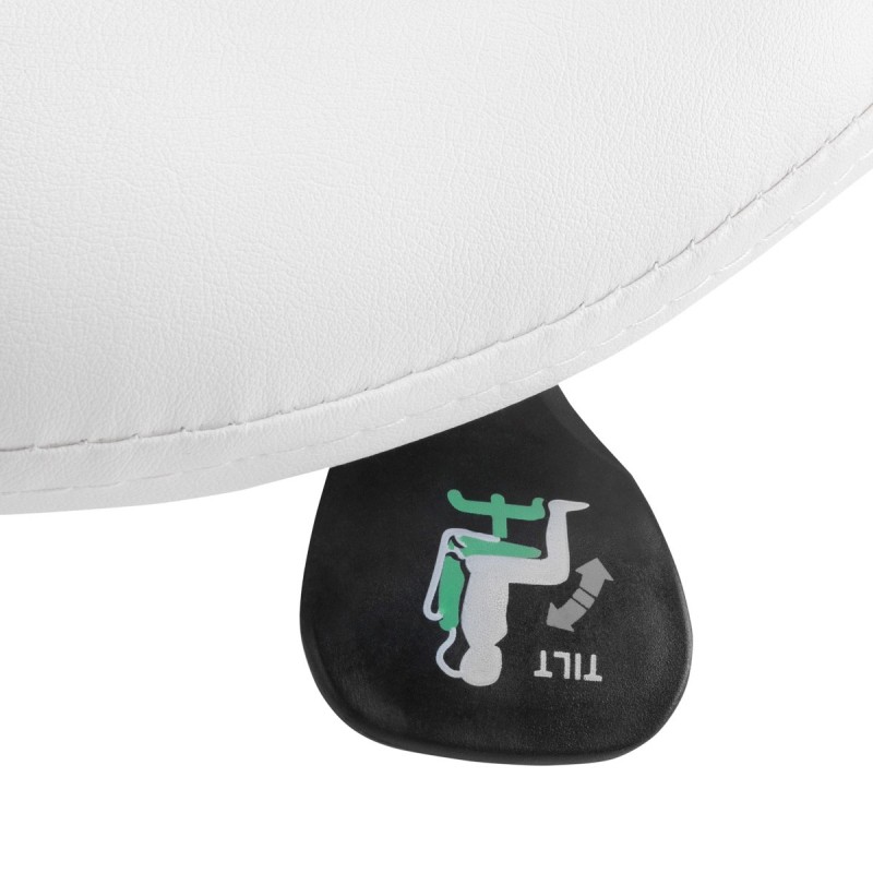 TABORET KOSMETYCZNY 1004 GIOVANNI BIAŁY -Taborety kosmetyczne i hokery- 