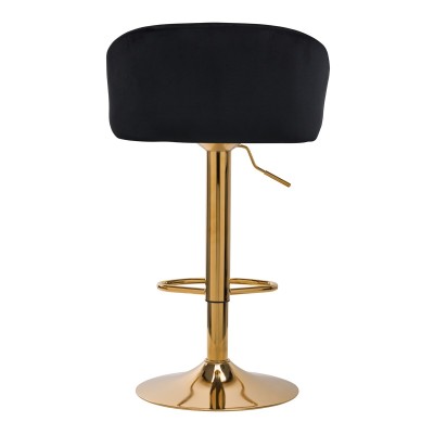 HOKER BAROWY QS-B16G AKSAMIT CZARNY -Recepcje- 