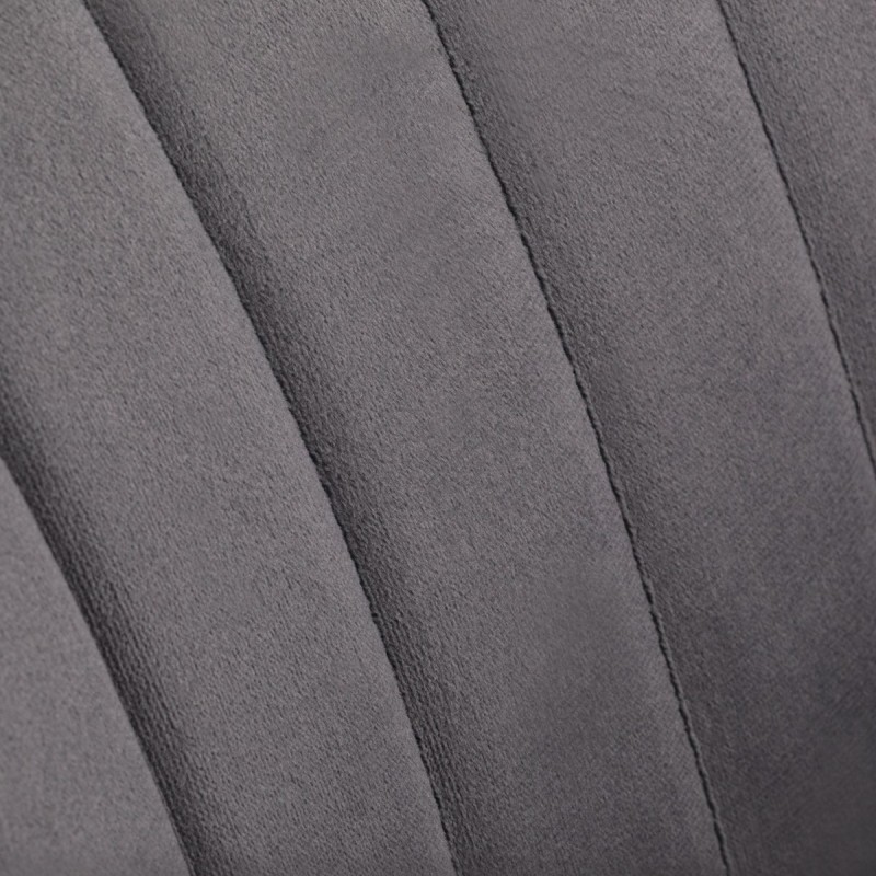 HOKER BAROWY QS-B16G AKSAMIT SZARY -Recepcje- 