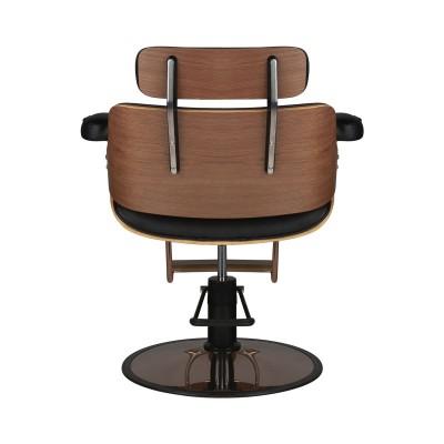 GABBIANO FOTEL FRYZJERSKI FLORENCJA ORZECH CZARNY -Fotele fryzjerskie- 