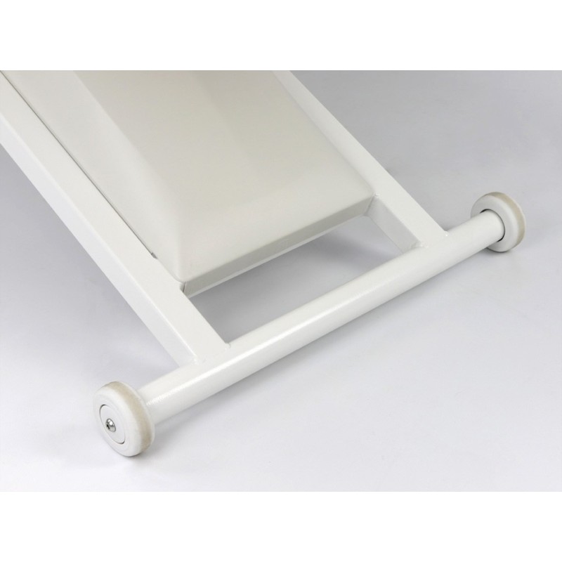 Biały elektryczny fotel do masażu Iora