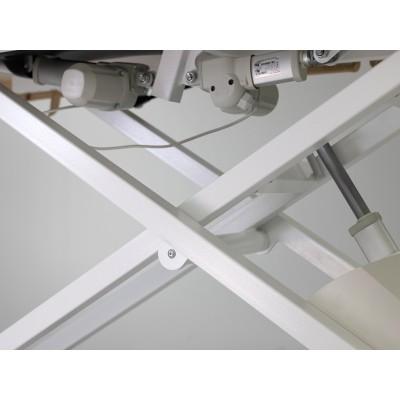 Biały elektryczny fotel do masażu Iora