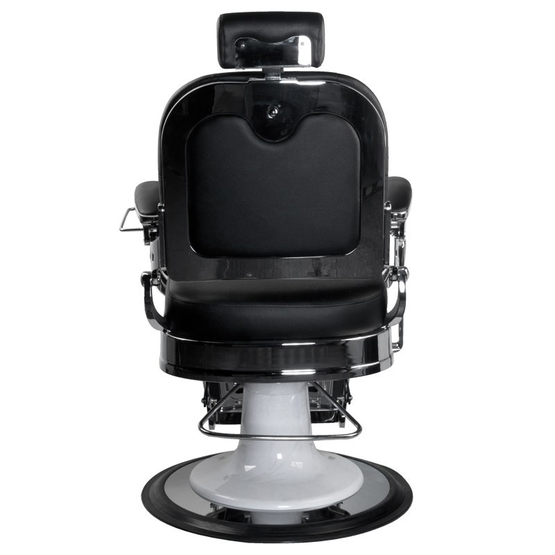 GABBIANO FOTEL BARBERSKI ERNESTO CZARNY -Fotele barberskie- 