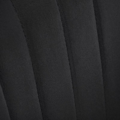 HOKER BAROWY QS-B16G AKSAMIT CZARNY -Recepcje- 