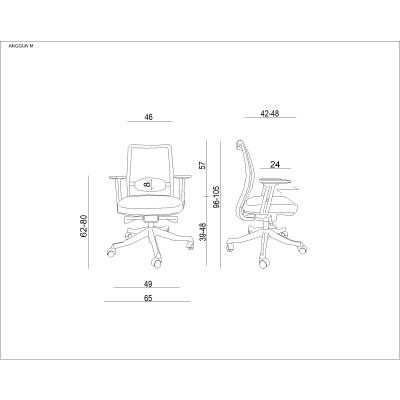 Anggun - Fotel biurowy -Fotele biurowe- 