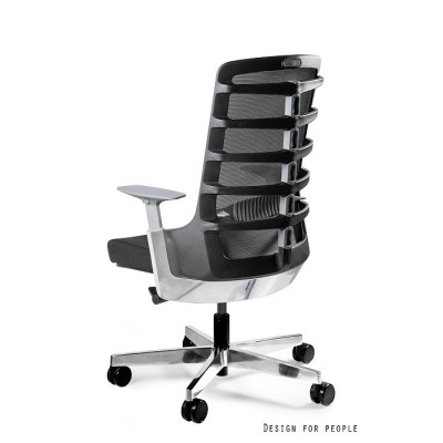 Spinelly M - fotel ergonomiczny - czarny -Fotele biurowe- 