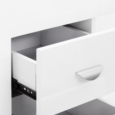 BIURKO KOSMETYCZNE 314 BIAŁE -Biurka kosmetyczne- 