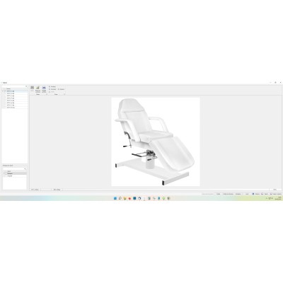 FOTEL KOSMETYCZNY HYD. A 210 BIAŁY -Fotele kosmetyczne- 