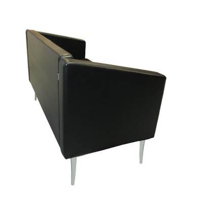 SOFA DO POCZEKALNI - NOVARA - CZARNA Evenite -Sofy, poczekalnie- 