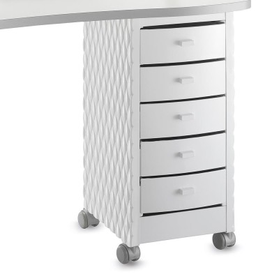 267 DECOR - Stolik do manicure podwójny Panda -Stoliki kosmetyczne- 