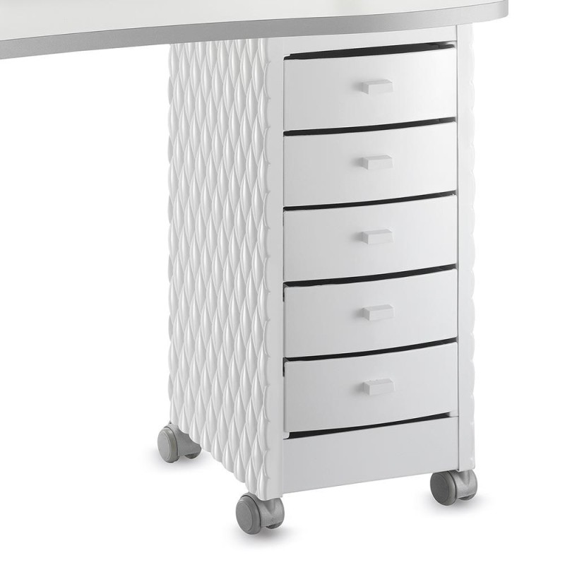 267 DECOR - Stolik do manicure podwójny Panda -Stoliki kosmetyczne- 