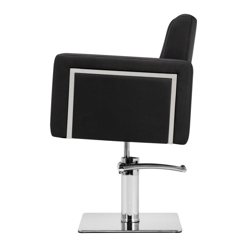 Gabbiano Fotel Fryzjerski Bergamo Czarny -Meble fryzjerskie- 