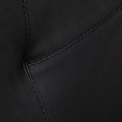 Gabbiano Fotel Fryzjerski Bergamo Czarny -Meble fryzjerskie- 