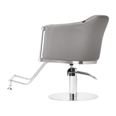 Gabbiano fotel fryzjerski Burgos szary -Meble fryzjerskie- 
