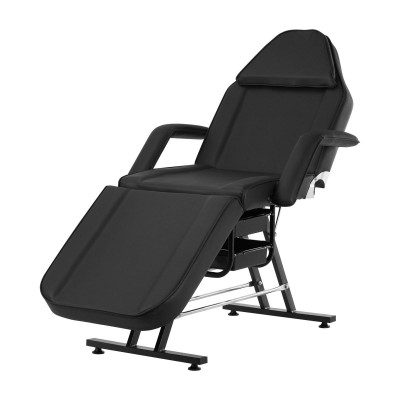 Fotel kosmetyczny Sillon z kuwetami czarny -Fotele kosmetyczne- 