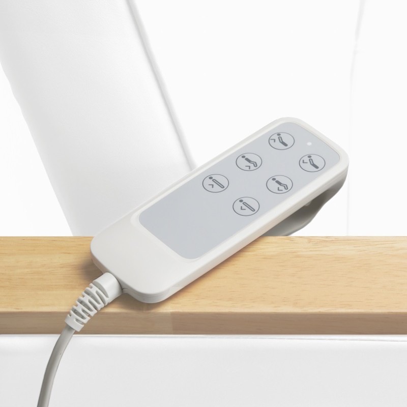 FOTEL KOSMETYCZNY ELEKTRYCZNY LUX 3 BIAŁY -Fotele kosmetyczne- 