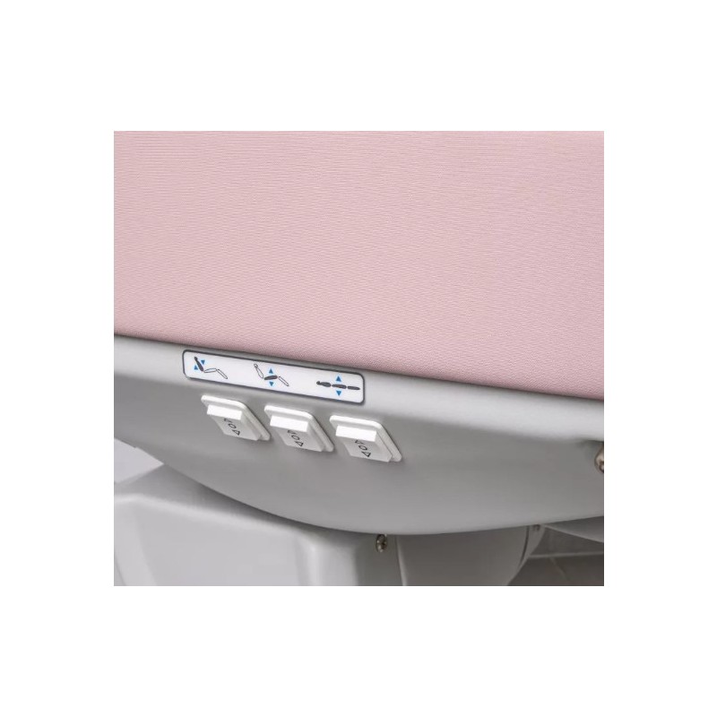 Fotel zabiegowy ANGEL Plus Rose z podgrzewaniem