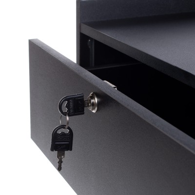 Szafka kosmetyczna BD-6004 czarna -Pomocniki kosmetyczne- 