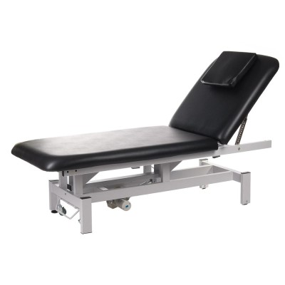 Elektryczny stół rehabilitacyjny BD-8030 czarny -Fotele do tatuażu, stoły do tatuażu - 