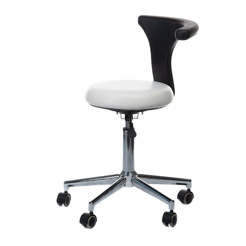 Taboret kosmetyczny z podłokietnikiem