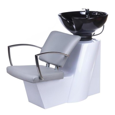 Myjnia fryzjerska LIVIO jasno szara BH-8012 -Myjnie fryzjerskie- 