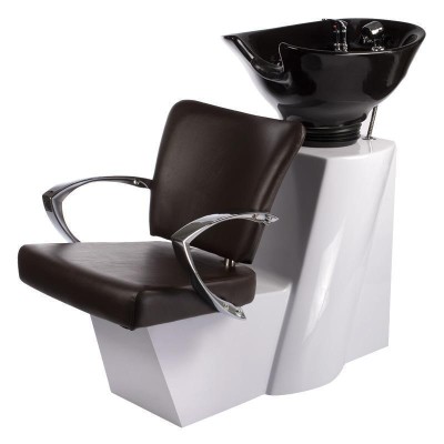 Myjnia fryzjerska LIVIO brązowa BH-8012 -Myjnie fryzjerskie- 