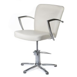 Fotel fryzjerski LIVIO kremowy BH-8173 -Fotele fryzjerskie- 