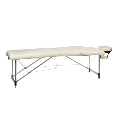 Stół do masażu i rehabilitacji BS-723 Kremowy -Fotele do tatuażu, stoły do tatuażu - 