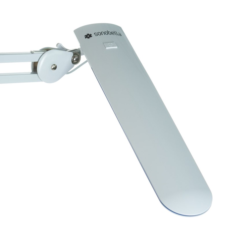 Lampa warsztatowa BSL-52 LED 12W CLIP Biała -Lampy kosmetyczne- 