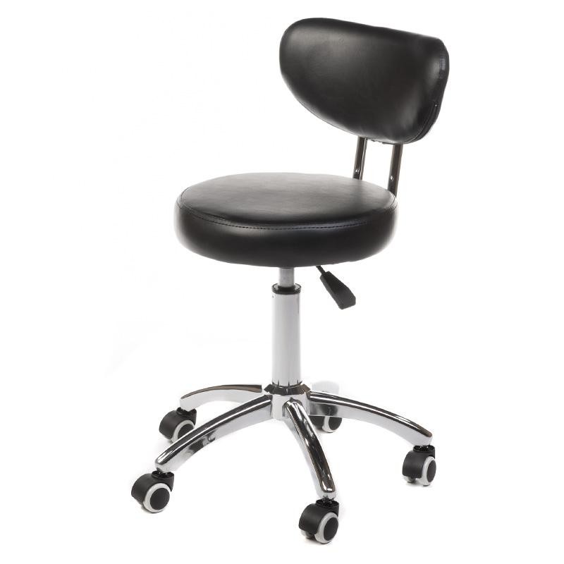 Black Expert Series cosmetic stool