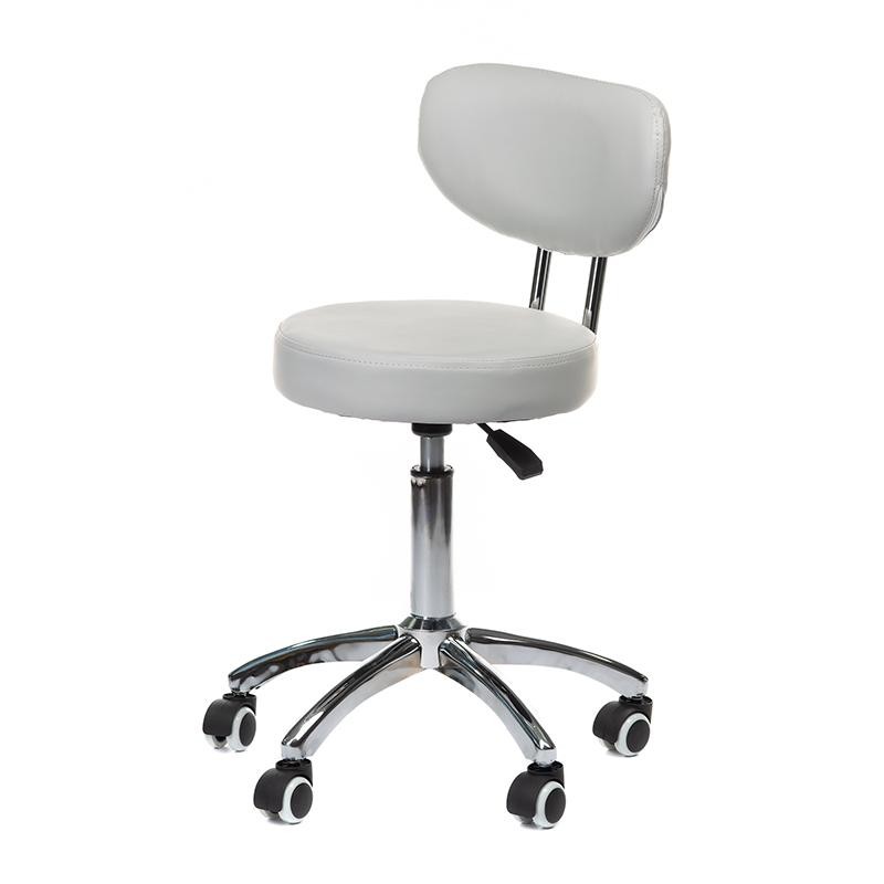 Szary taboret kosmetyczny Expert Series