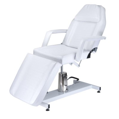 Biały hydrauliczny fotel kosmetyczny 420