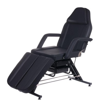 Fotel kosmetyczny z kuwetami BW-263 czarny -Fotele kosmetyczne standardowe- 