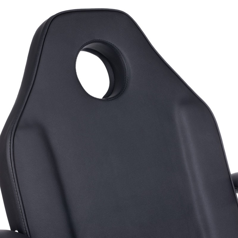 Fotel kosmetyczny z kuwetami BW-263 czarny -Fotele kosmetyczne standardowe- 