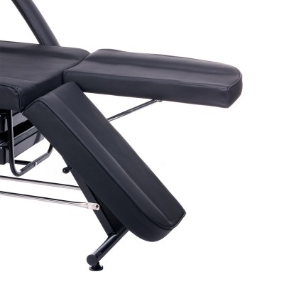 Fotel kosmetyczny z kuwetami BW-263 czarny -Fotele kosmetyczne standardowe- 