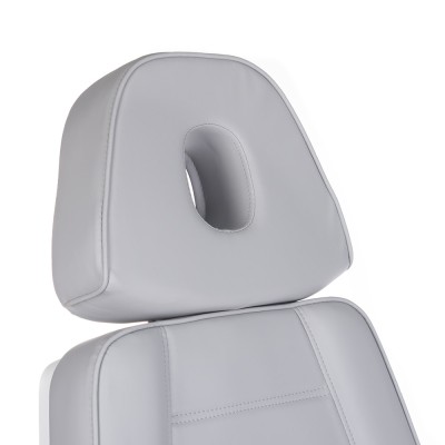 Fotel kosmetyczny elektr LUX BW-273B Jasny Szary -Fotele kosmetyczne elektryczne- 